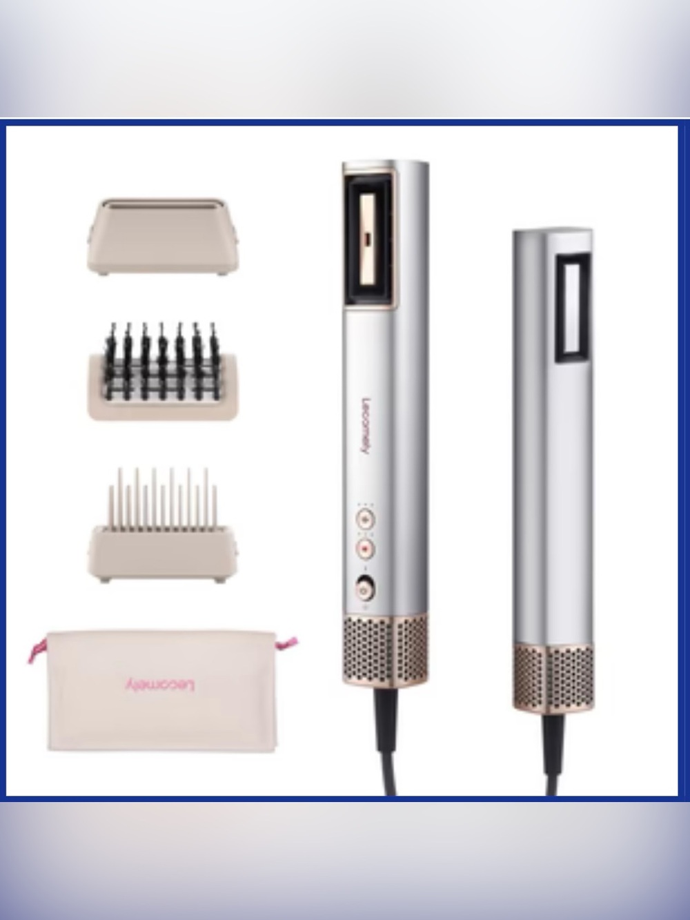 $180. Lecomely Hydro Ionic Hair Dryer AirSwift X2 3 in 1. Brand New open box.